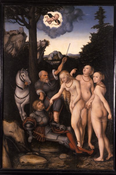 The Judgement of Paris by Lucas Cranach the Elder